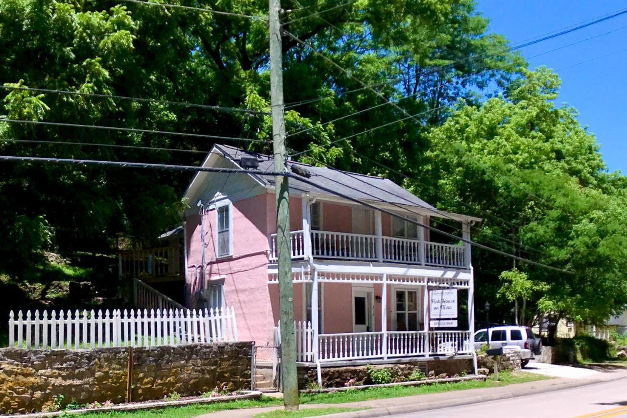 The Pink House On Main - Lower Eureka Springs Εξωτερικό φωτογραφία
